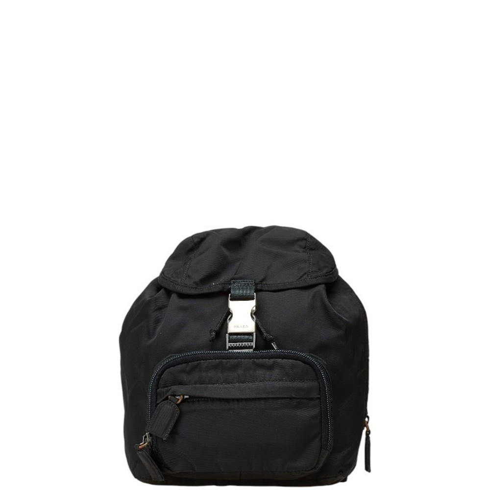 Prada Backpack Nylon Black Triangle - image 1